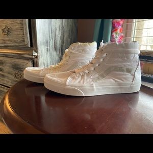 White van high tops